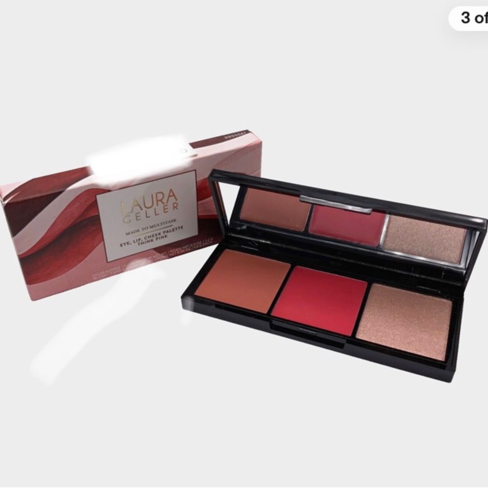 Laura Geller Made to Multitask Eye, Lip, Cheek Palette Think Pink